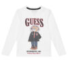 Guess Блуза N5BI04 I3Z14 Бял Regular Fit цвят на ниска цена