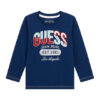 Guess Блуза N5BI06 I3Z14 Тъмносин Regular Fit цвят на ниска цена