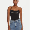 Guess Боди O5RM11 KBBU1 Черен Regular Fit цвят на ниска цена