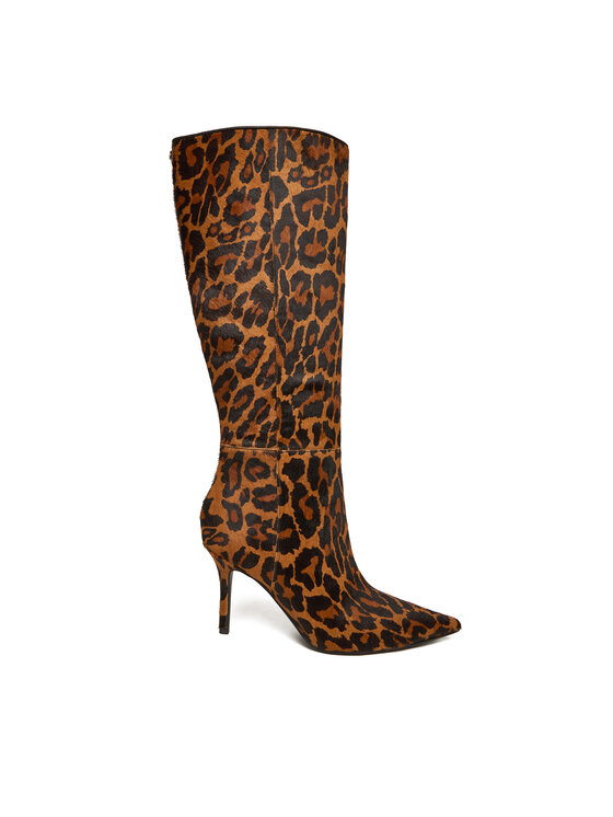 Guess Ботуши FLFGSS LEA11 Кафяв цвят на ниска цена