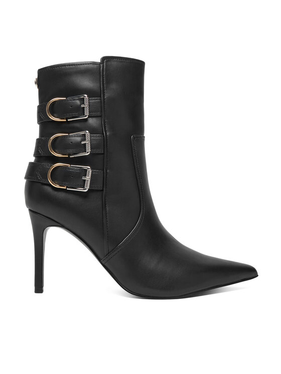 Guess Ботуши FLFRCY ELE10 Черен цвят на ниска цена