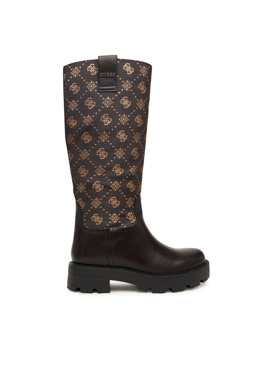 Guess Ботуши FLFYNN FAL11 Кафяв цвят на ниска цена