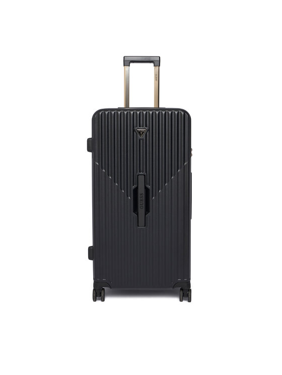 Guess Голям куфар TWHN967 5987 Черен цвят на ниска цена