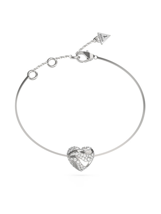 Guess Гривна JUBB04 502JW Сребрист цвят на ниска цена