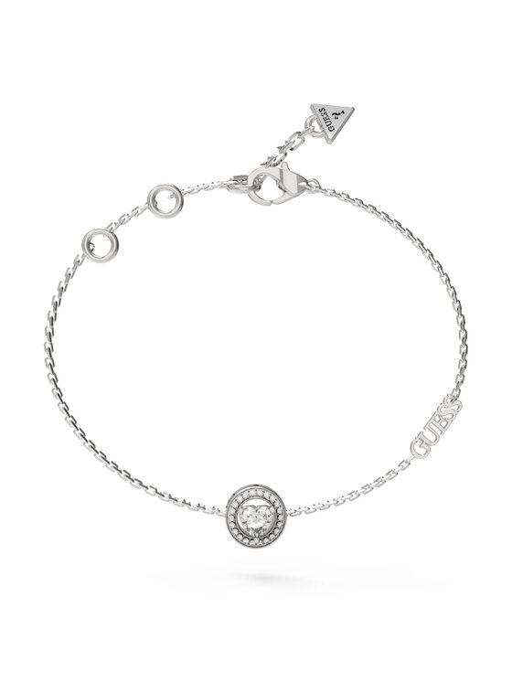 Guess Гривна JUBB04 668JW Сребрист цвят на ниска цена