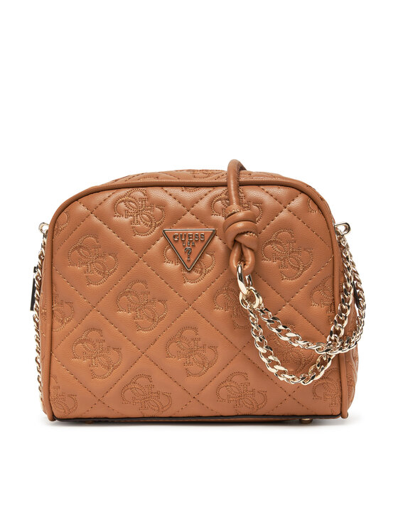 Guess Дамска чанта Adelasia HWQL96 58140 Кафяв цвят на ниска цена