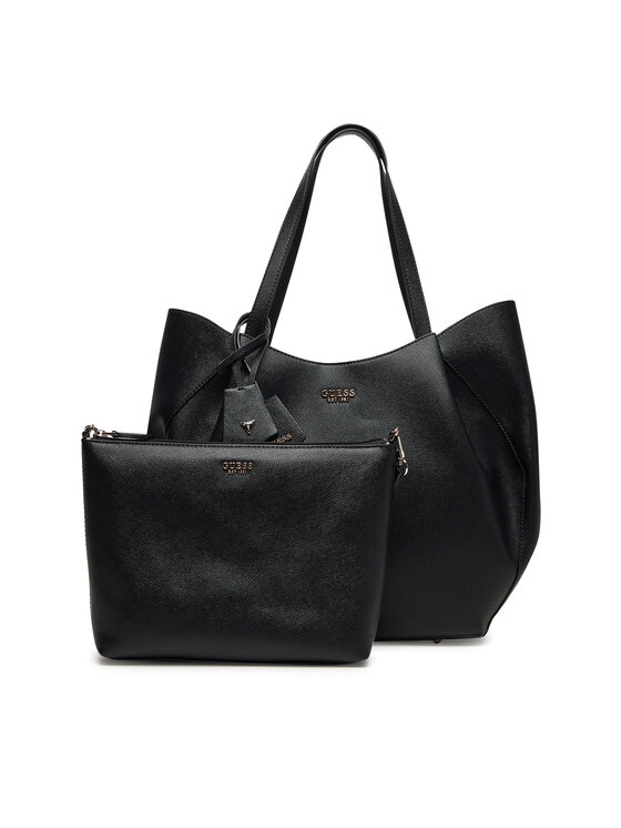 Guess Дамска чанта Amorette HWBG78 98240 Черен цвят на ниска цена