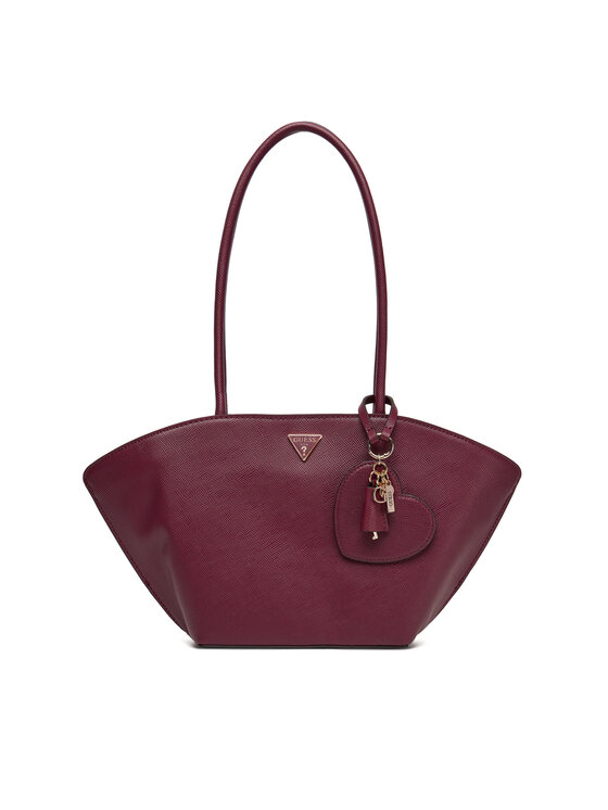 Guess Дамска чанта Bolena HWZG92 07090 Бордо цвят на ниска цена