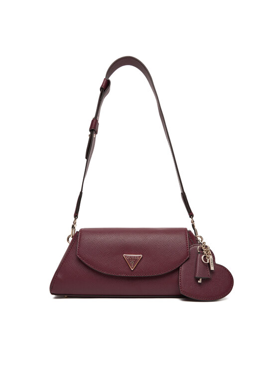 Guess Дамска чанта Bolena HWZG92 07190 Бордо цвят на ниска цена