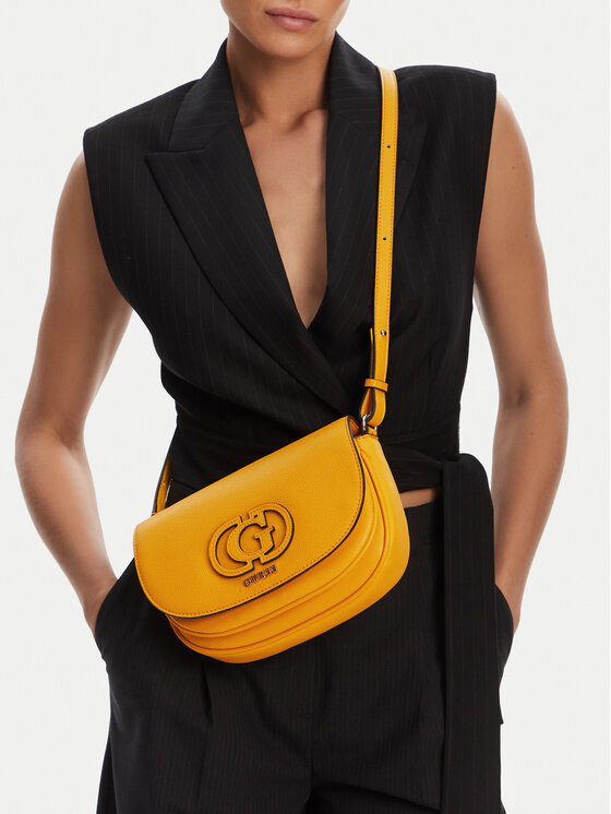 Guess Дамска чанта Calebra HWBG95 36210 Жълт цвят на ниска цена