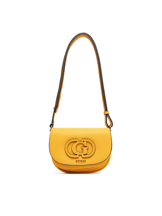 Guess Дамска чанта Calebra Mini HWBG95 36780 Жълт цвят на ниска цена