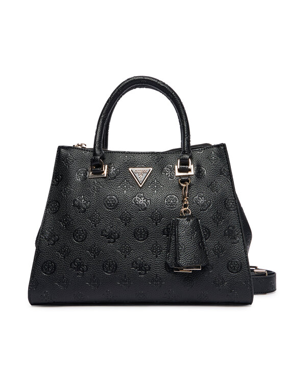 Guess Дамска чанта Cresidia II HWPD98 88070 Черен цвят на ниска цена