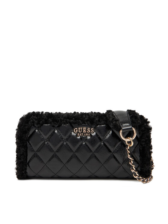 Guess Дамска чанта Cristi Mini HWTG81 39720 Черен цвят на ниска цена