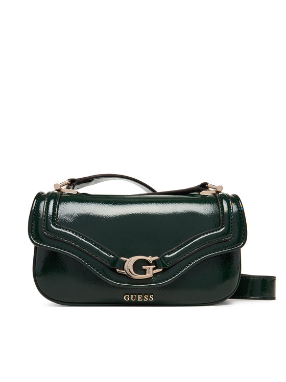 Guess Дамска чанта Dea Mini HWTG79 93790 Зелен цвят на ниска цена