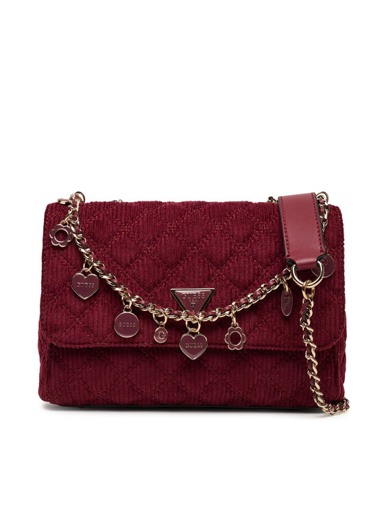 Guess Дамска чанта Giully II HWCG96 73200 Бордо цвят на ниска цена