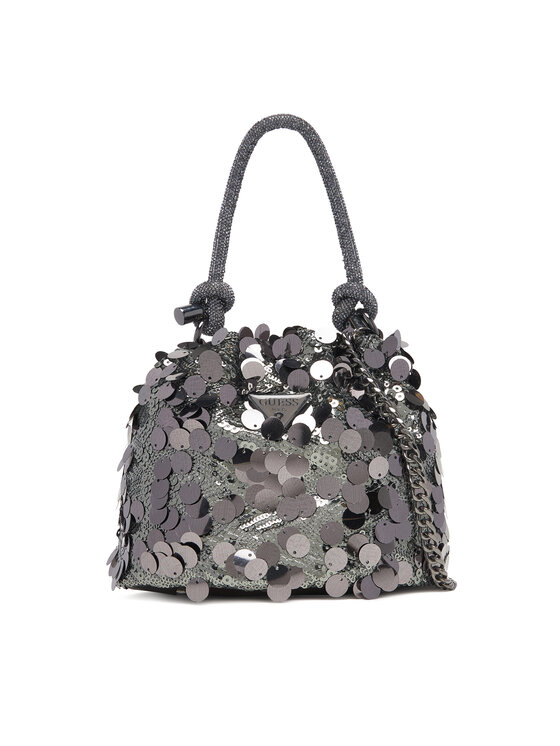 Guess Дамска чанта HWEM95 38750 Сребрист цвят на ниска цена