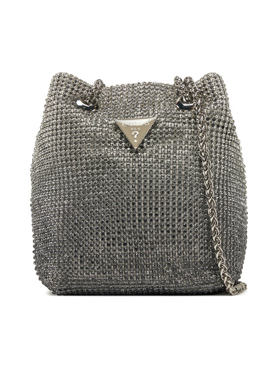 Guess Дамска чанта HWOY93 50750 Сребрист цвят на ниска цена