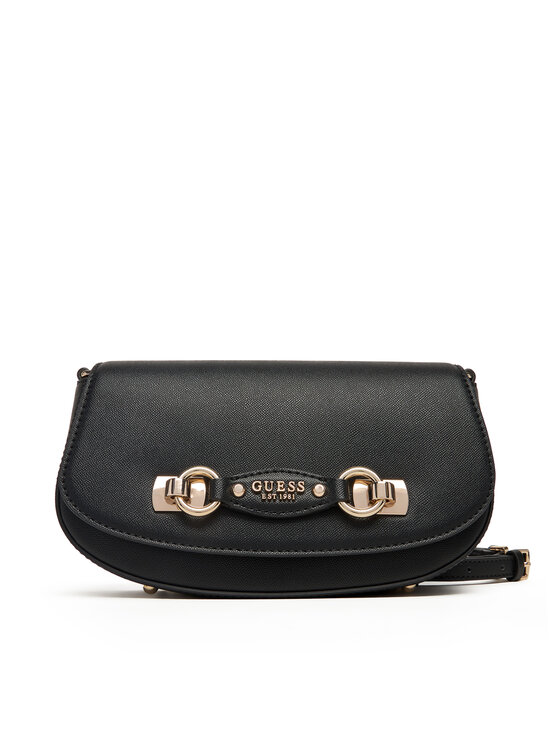 Guess Дамска чанта Mimina HWBG80 15200 Черен цвят на ниска цена