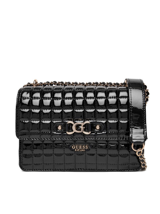 Guess Дамска чанта Nadira HWQT84 24210 Черен цвят на ниска цена