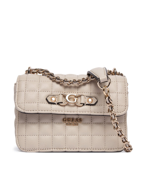 Guess Дамска чанта Nadira Mini HWQG84 24780 Бежов цвят на ниска цена