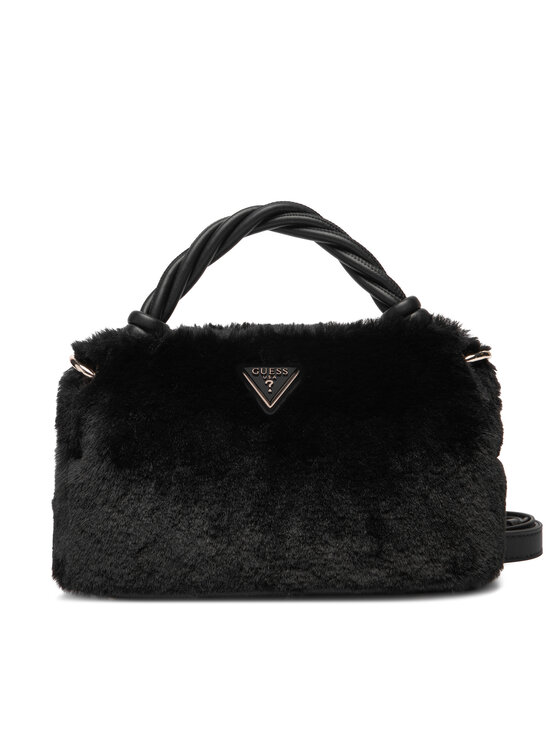 Guess Дамска чанта Shaida HWWG81 43110 Черен цвят на ниска цена