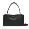 Guess Дамска чанта Tisha HWPD77 64120 Черен цвят на ниска цена