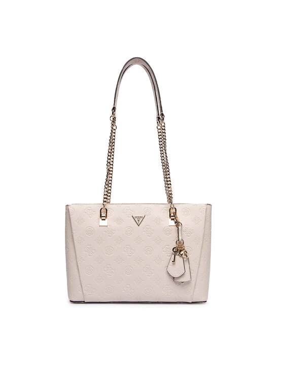 Guess Дамска чанта Tisha HWPD77 64230 Бежов цвят на ниска цена