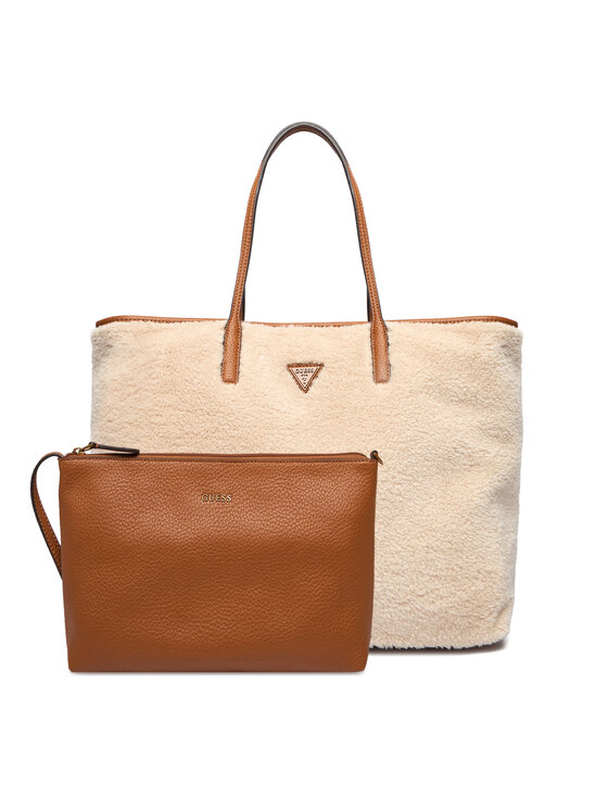 Guess Дамска чанта Victoria HWWG95 14290 Екрю цвят на ниска цена