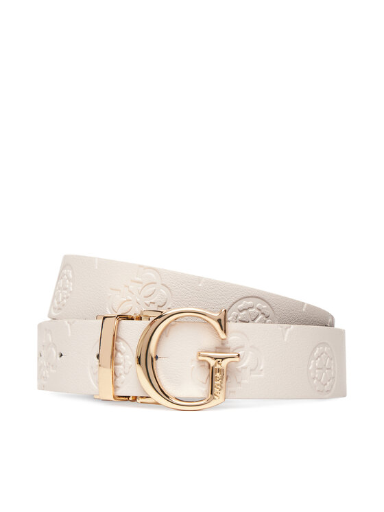 Guess Дамски колан BW7861 P3430 Екрю цвят на ниска цена