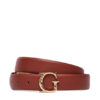 Guess Дамски колан BW9271 P5430 Кафяв цвят на ниска цена