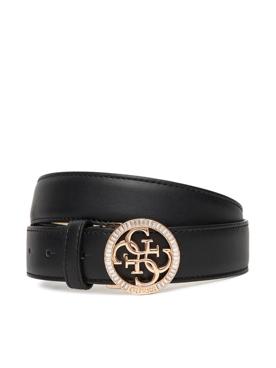 Guess Дамски колан BW9284 P5430 Черен цвят на ниска цена