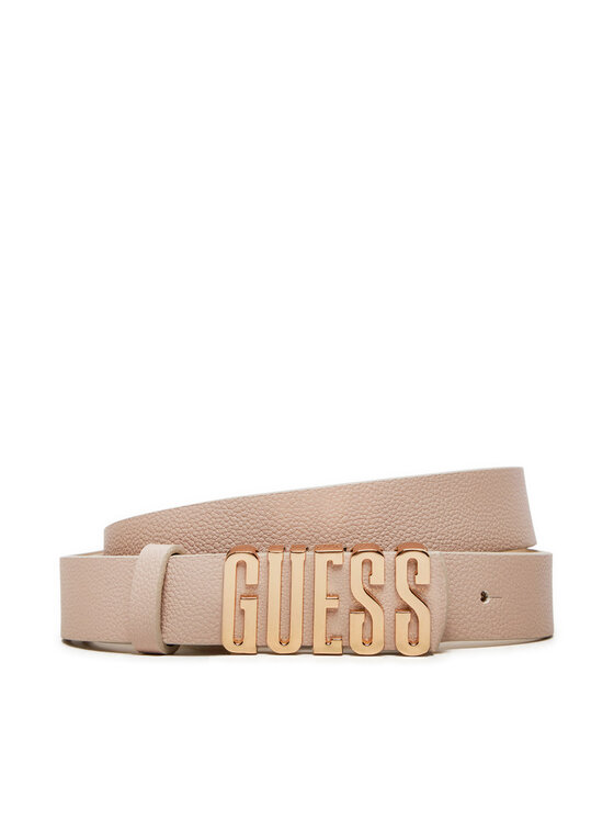 Guess Дамски колан Meridian (BG) Belts BW9114 P4225 Бежов цвят на ниска цена