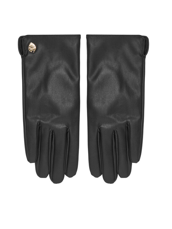 Guess Дамски ръкавици AW5389 POL02 Черен цвят на ниска цена