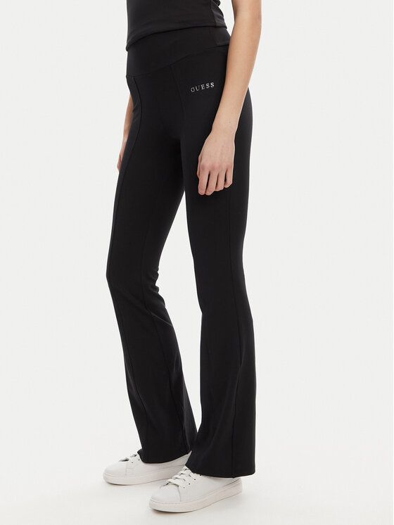 Guess Долнище анцуг V5RB15 KCD02 Черен Regular Fit цвят на ниска цена