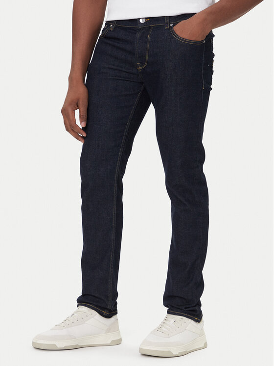 Guess Дънки 179496 Син Regular Fit цвят на ниска цена