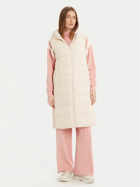 Guess Жилетка за костюм V4RL01 WFYE2 Бял Regular Fit цвят на ниска цена