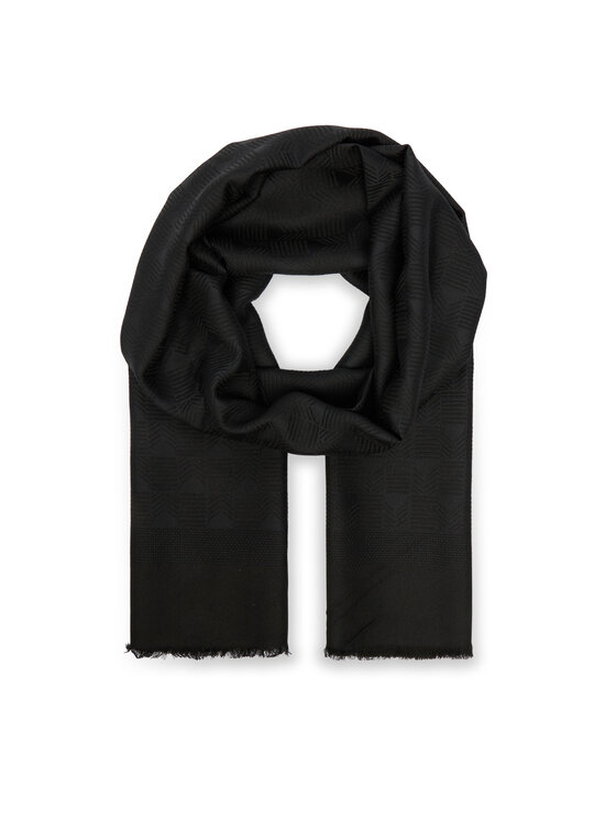 Guess Зимен шал AM9437 POL03 Черен цвят на ниска цена