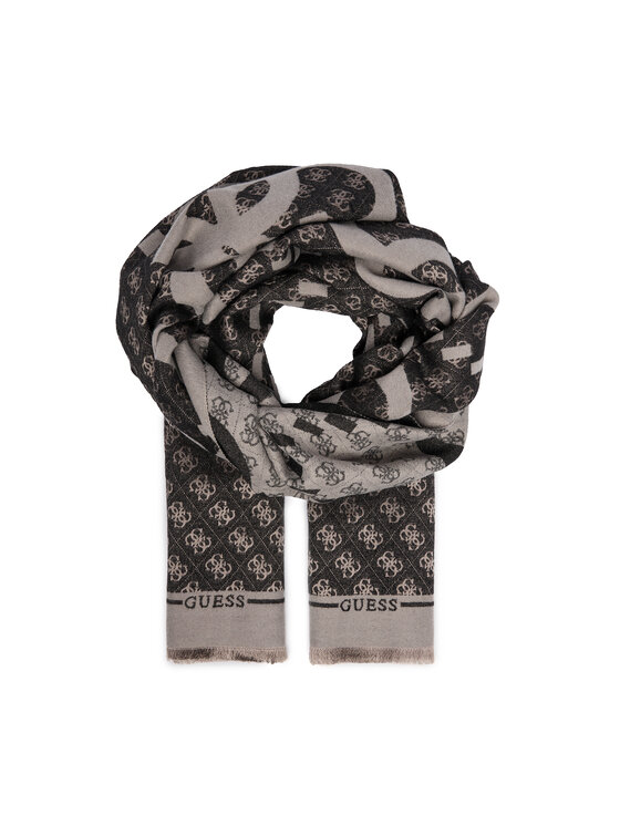 Guess Зимен шал AM9442 POL03 Черен цвят на ниска цена