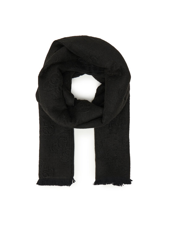 Guess Зимен шал AM9532 POL03 Черен цвят на ниска цена