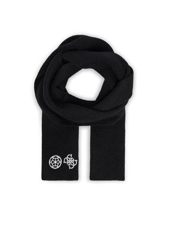 Guess Зимен шал AW5178 POL03 Черен цвят на ниска цена