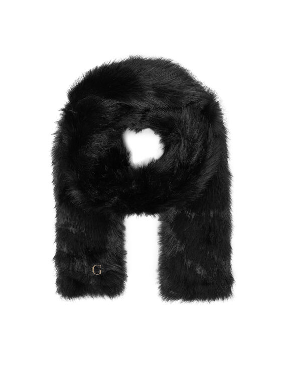 Guess Зимен шал AW5403 POL03 Черен цвят на ниска цена