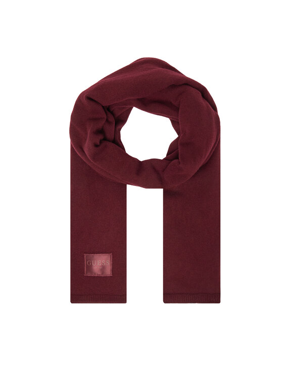 Guess Зимен шал AW5437 POL03 Бордо цвят на ниска цена