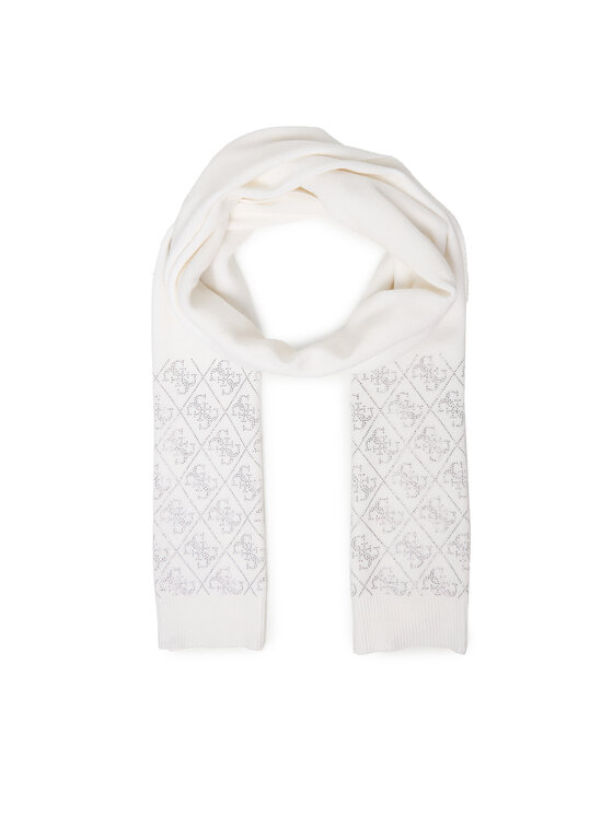 Guess Зимен шал W5BZ21 Z2NQ2 Бял цвят на ниска цена