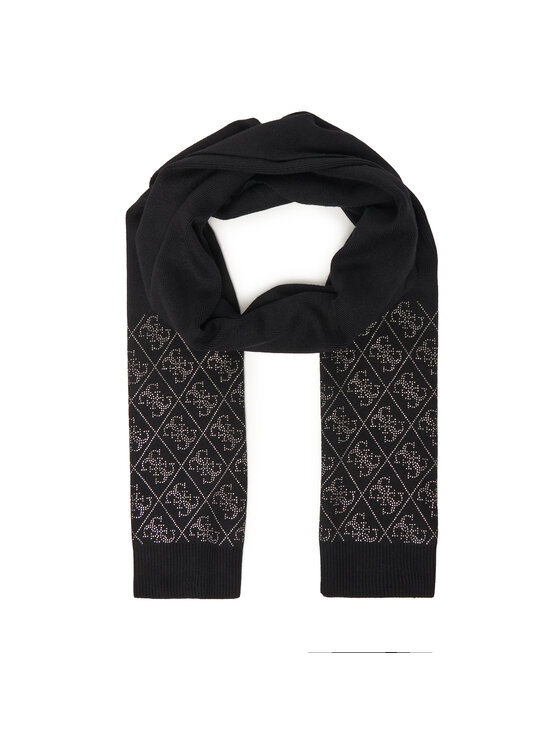 Guess Зимен шал W5BZ21 Z2NQ2 Черен цвят на ниска цена