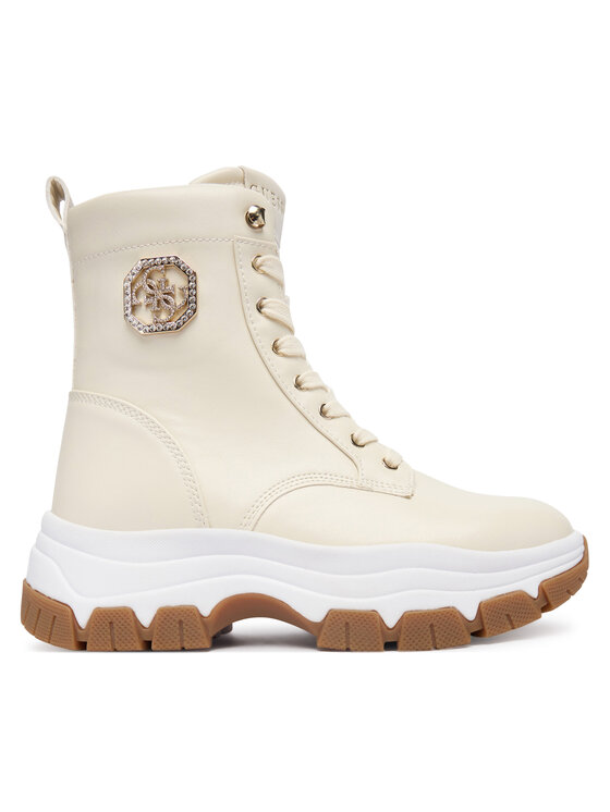 Guess Зимни обувки FLFBNZ ELE12 Екрю цвят на ниска цена