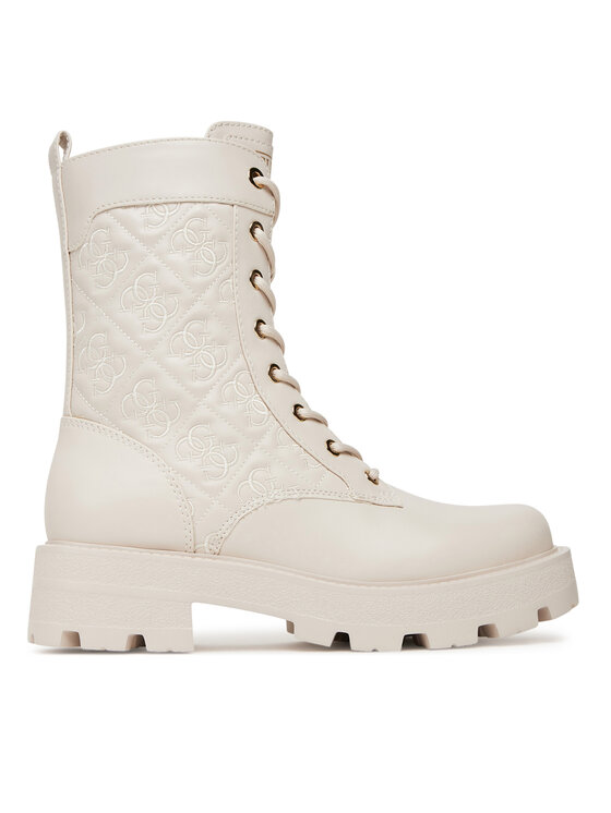 Guess Зимни обувки FLTYAN ELE10 Екрю цвят на ниска цена