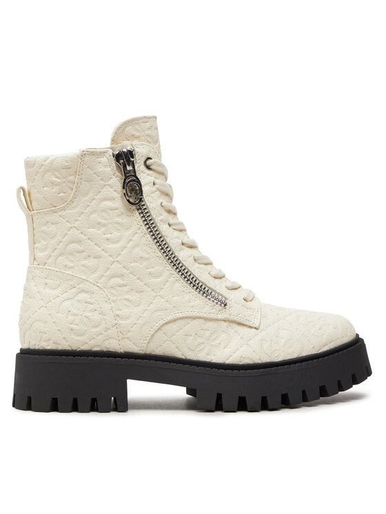 Guess Зимни обувки Fiona FLTFIO FAL10 Бял цвят на ниска цена