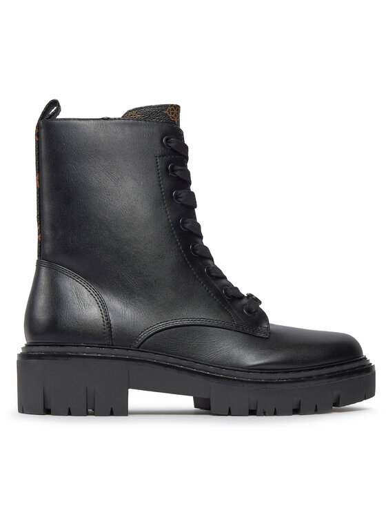 Guess Зимни обувки Jefei FLPJFI FAL10 Черен цвят на ниска цена