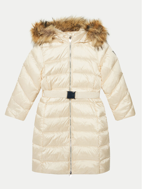 Guess Зимно яке J4BL18 WGL50 Екрю Regular Fit цвят на ниска цена