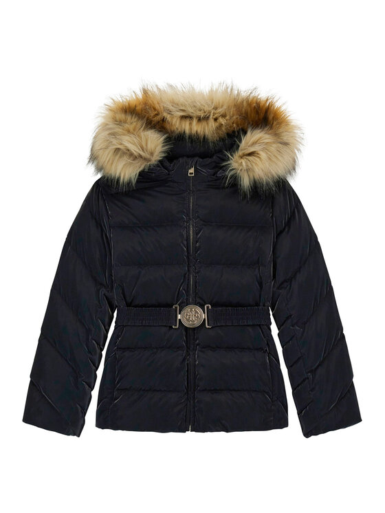 Guess Зимно яке J5BL21 W3080 Черен Regular Fit цвят на ниска цена